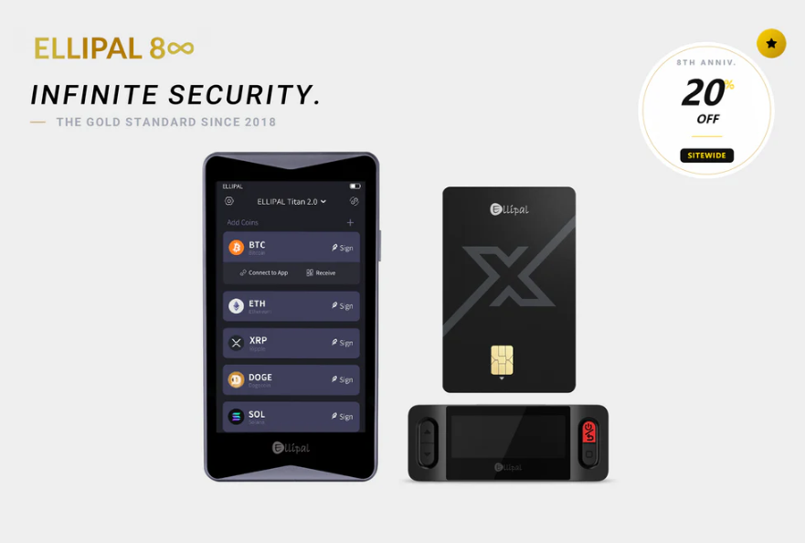 ELLIPAL Titan 2.0 Cold Wallet