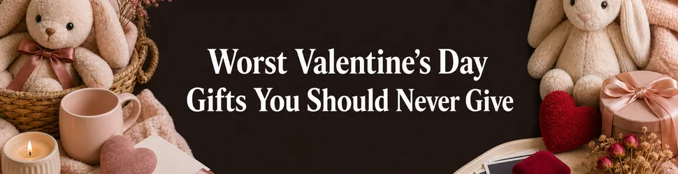 20 Worst Valentine's Day Gifts You Should Never Give